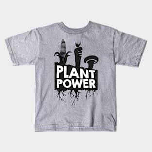 Plant Power: Boldly Express Your Ethical Living with Sustainable and Fashionable Designs Kids T-Shirt